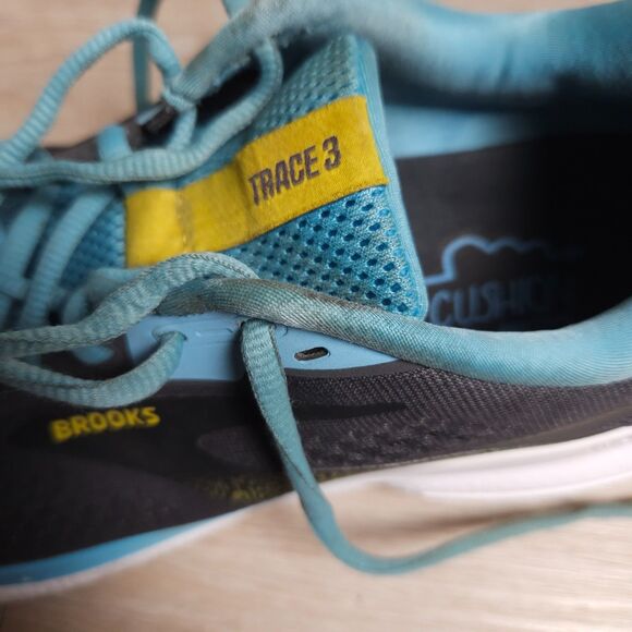 Brooks Trace 3 Athletic Running Walking Shoes Sneakers Men’s 13 Blue Gray
